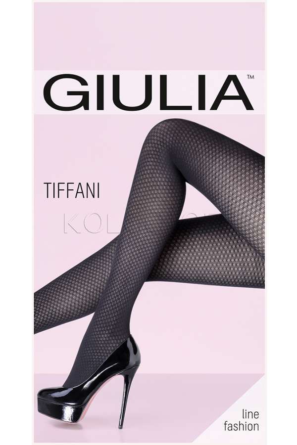 Колготки жіночі з візерунком GIULIA Tiffani 80 model 7